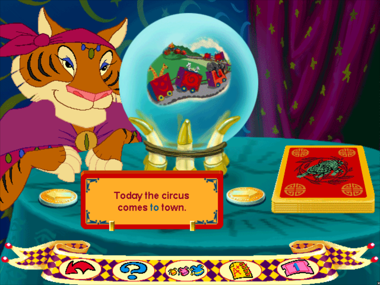Gameplay of JumpStart Reading for First Graders