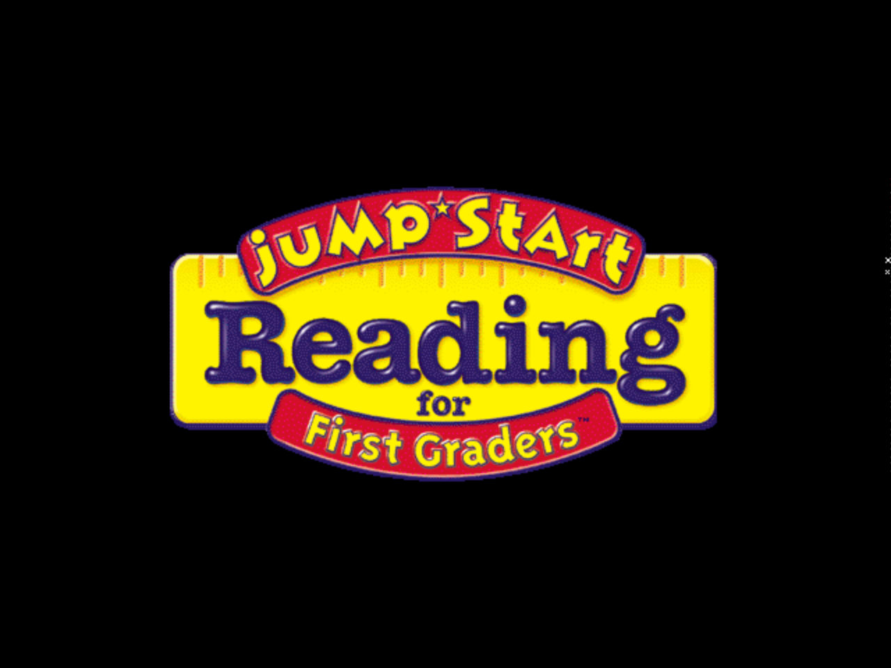 Title screen of JumpStart Reading for First Graders