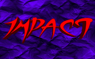 Title screen of Impact