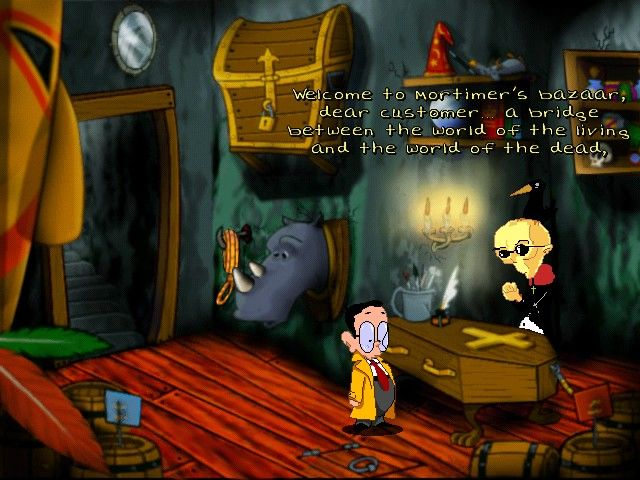 Gameplay of Tony Tough and the Night of Roasted Moths