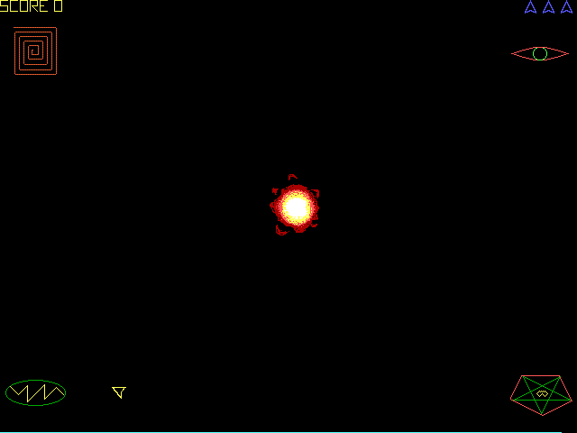 Gameplay of Gravitar