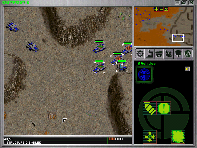 Gameplay of Outpost 2: Divided Destiny
