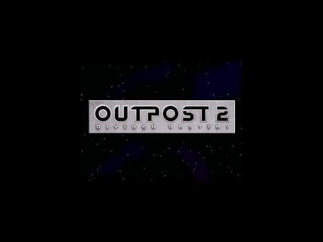 Title screen of Outpost 2: Divided Destiny
