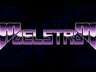 Title screen of Maelstrom