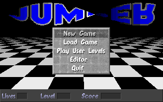 Title screen of Jumper