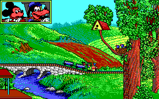 Gameplay of Goofy's Railway Express