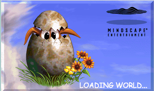 Title screen of Creatures