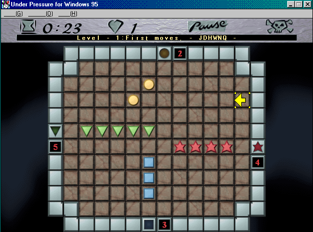 Gameplay of Under Pressure