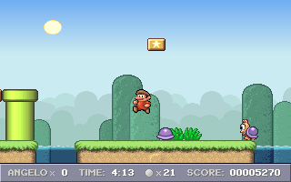 Gameplay of Super Angelo