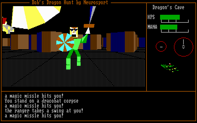 Gameplay of Bob's Dragon Hunt