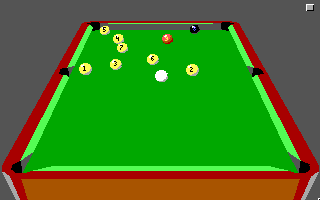 Gameplay of Sharkey's 3D Pool
