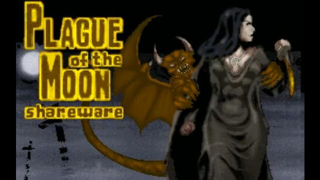 Title screen of Plague of the Moon