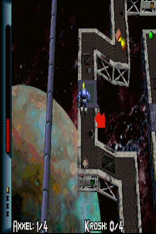 Gameplay of Grid Runner