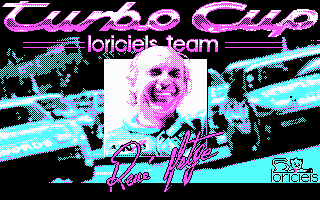 Title screen of Turbo Cup
