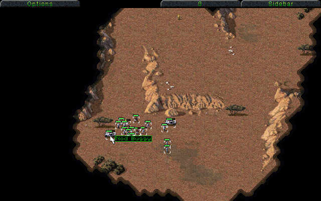 Gameplay of Command & Conquer Gold