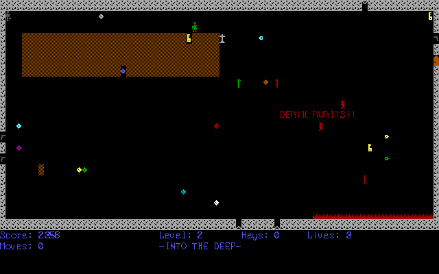 Gameplay of Gravedigger