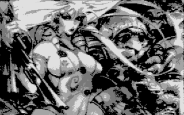 Title screen of Game Over II