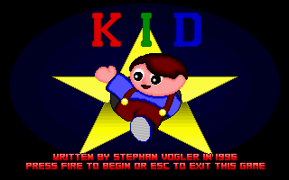 Title screen of Kid
