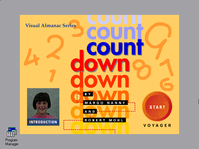 Title screen of Countdown