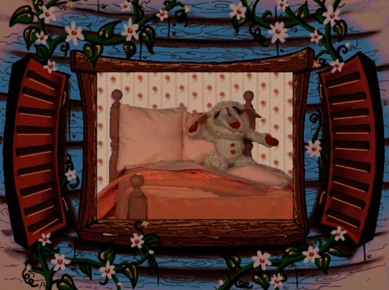 Gameplay of Lamb Chop Loves Music