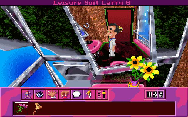 Gameplay of Leisure Suit Larry 6: Shape Up or Slip Out!