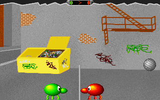 Gameplay of Zorlim's Arcade Volleyball