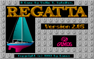 Title screen of Regatta
