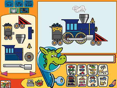Gameplay of Dragon In A Wagon