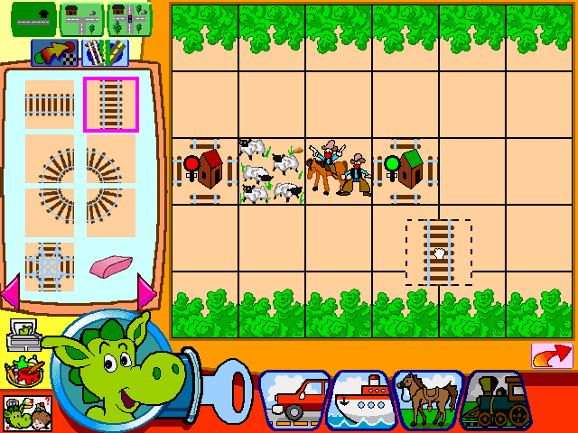 Gameplay of Dragon In A Wagon