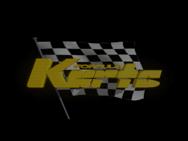 Title screen of Formula Karts