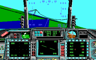 Gameplay of F-16 Combat Pilot