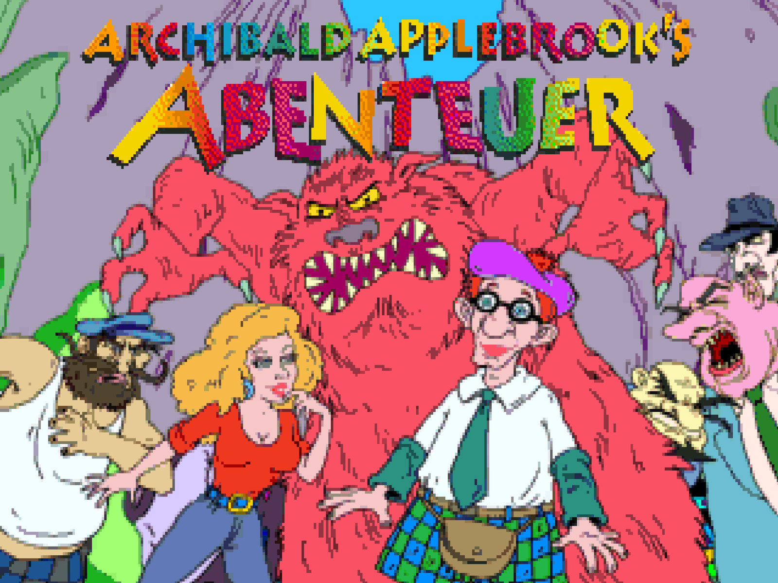 Title screen of Archibald Applebrook's Abenteuer