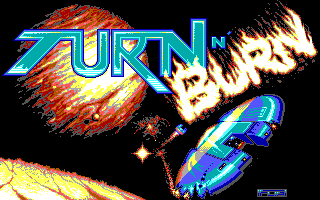 Title screen of Turn n' Burn