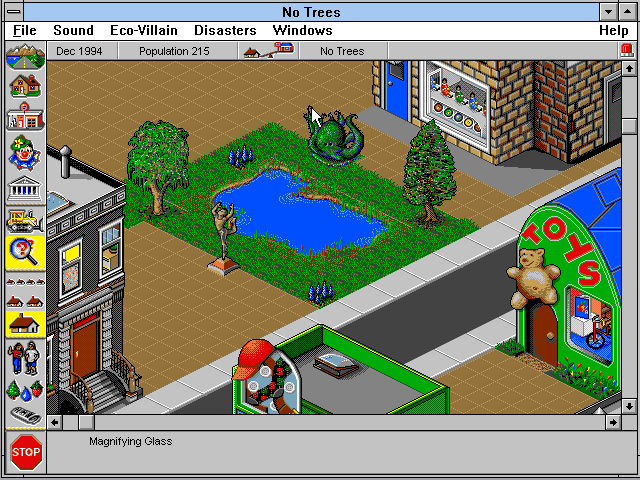 Gameplay of SimTown
