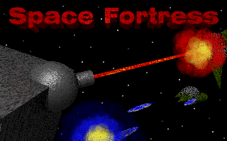 Title screen of Space Fortress