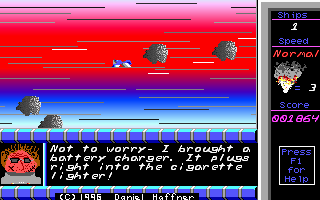 Gameplay of Spaced