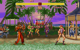 Gameplay of Super Street Fighter II