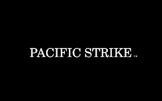 Title screen of Pacific Strike