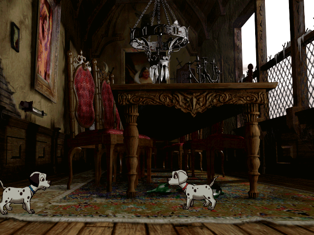 Gameplay of 101 Dalmatians: Escape From DeVil Manor