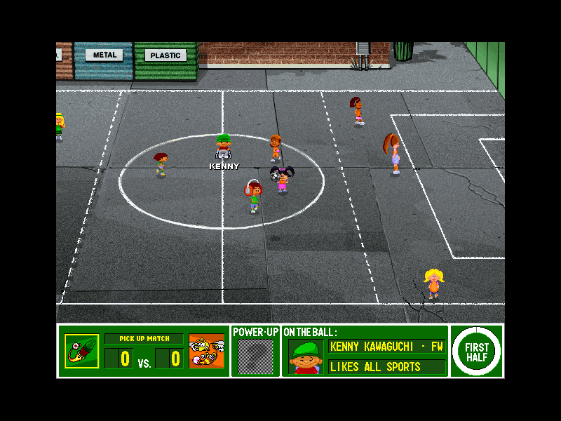 Gameplay of Backyard Soccer