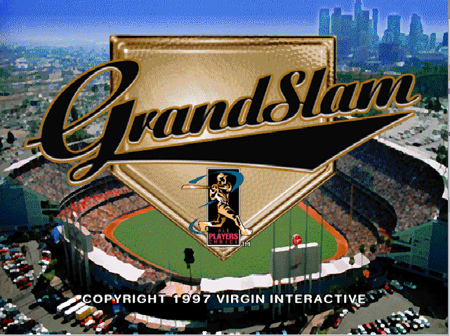 Title screen of Grand Slam
