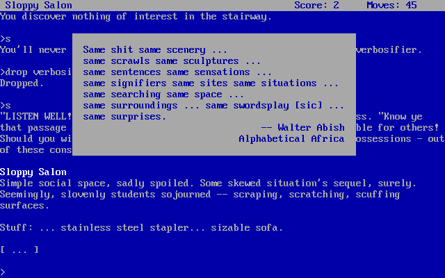 Gameplay of Ad Verbum