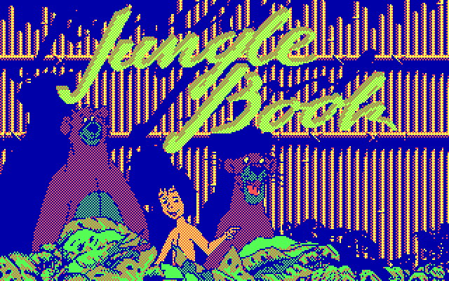 Title screen of The Jungle Book
