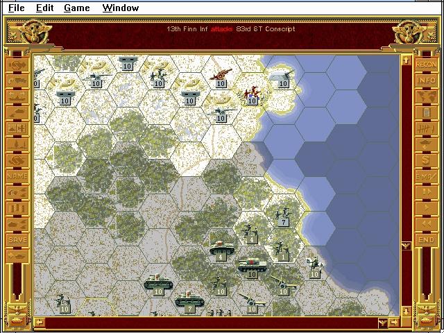 Gameplay of Allied General