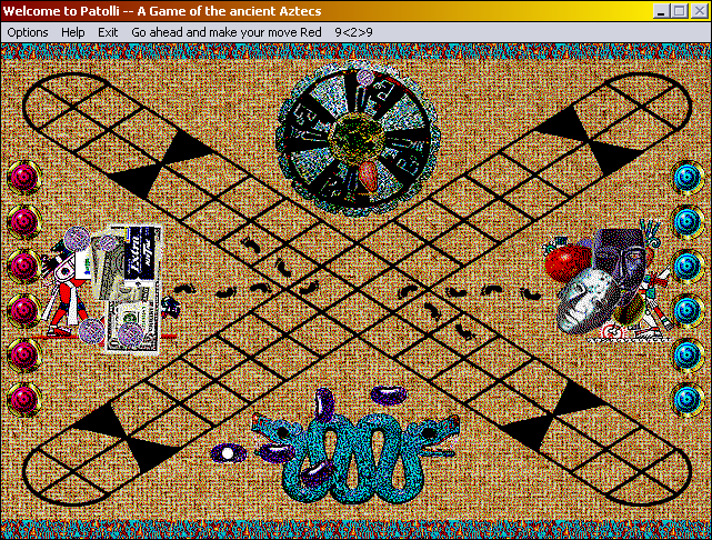 Gameplay of Patolli