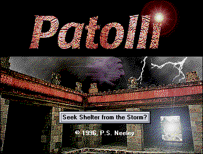 Title screen of Patolli