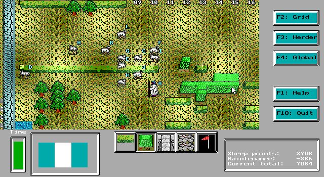Gameplay of Fence (1992)