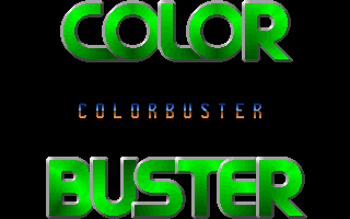 Title screen of Color Buster