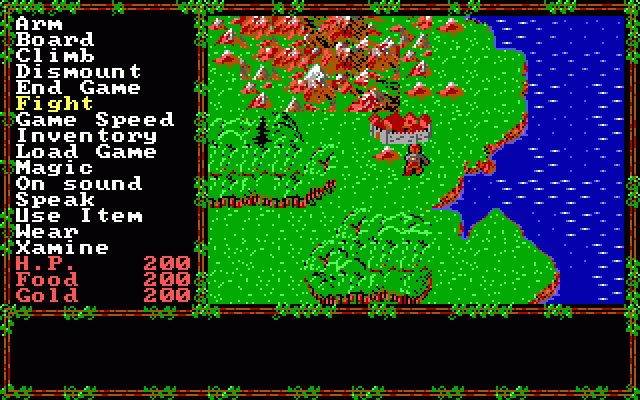 Gameplay of Questron II