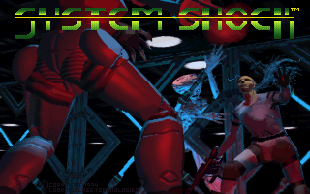 Title screen of System Shock